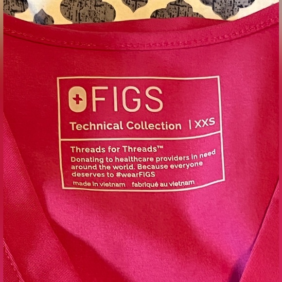 Figs scrubs Catarina electric orchid XXS - Picture 3 of 4